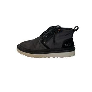 Ugg Neumal Zip Chukka Black Lace Up Zip Boots Zip US 5 Nylon Suede